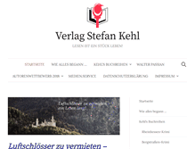 Tablet Screenshot of kehl-verlag.de